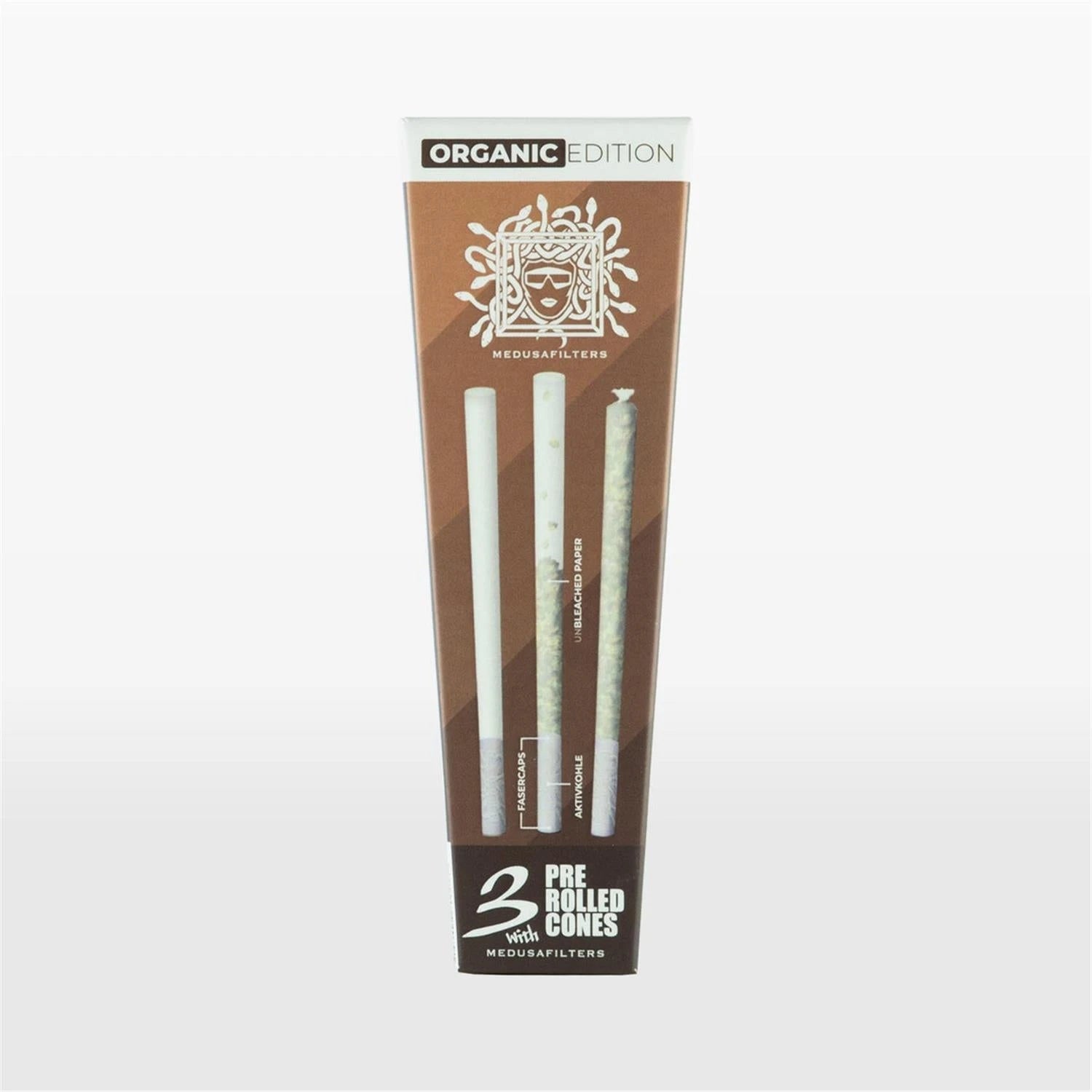 Medusafilters Pre Rolled Organic (3 Stück) Medusafilters